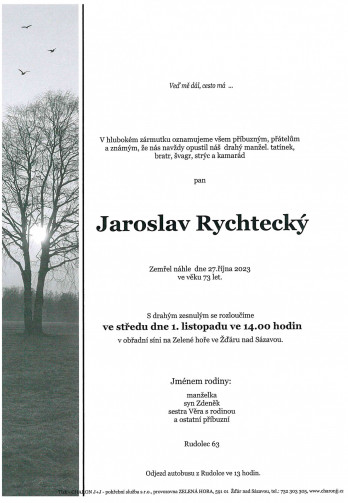 pan Jaroslav Rychtecký