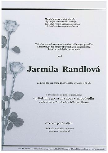 Jarmila RANDLOVÁ