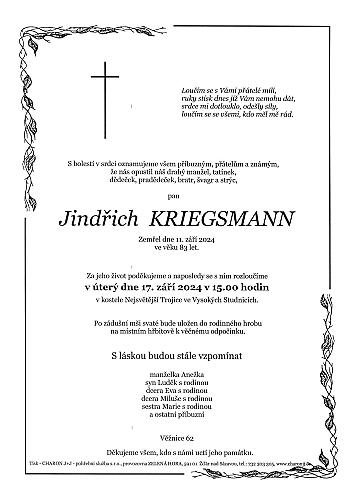 Jindřich KRIEGSMANN