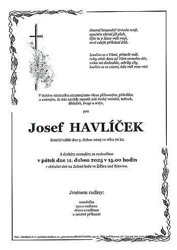 Josef HAVLÍČEK