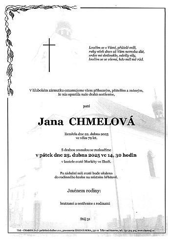 Jana CHMELOVÁ