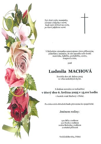 Ludmila MACHOVÁ