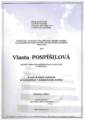 Vlasta POSPÍŠILOVÁ