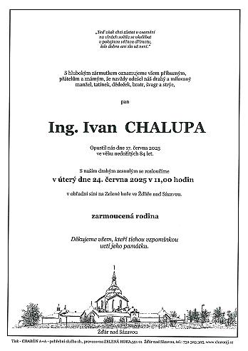 Ing. Ivan CHALUPA