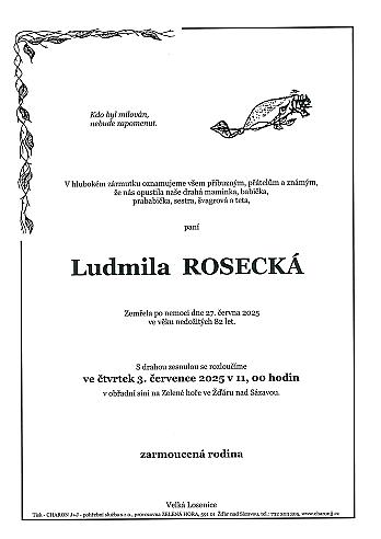 Ludmila ROSECKÁ