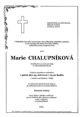 Marie Chalupníková