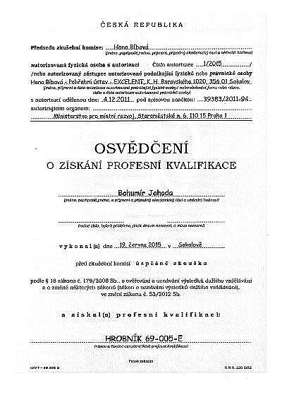 Profesní kvalifikace
