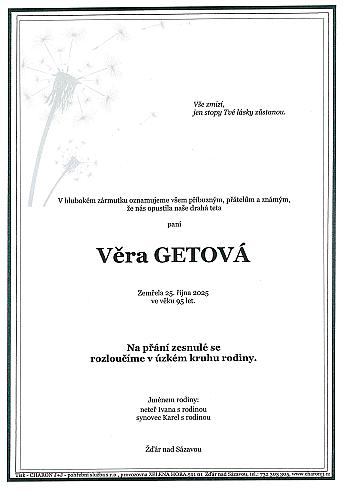 Věra GETOVÁ