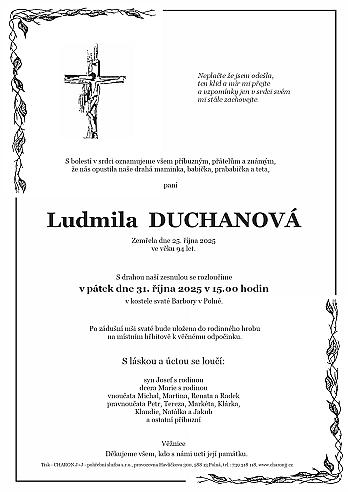 Ludmila DUCHANOVÁ