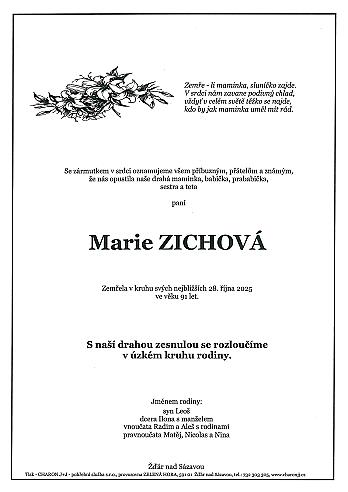 Marie ZICHOVÁ