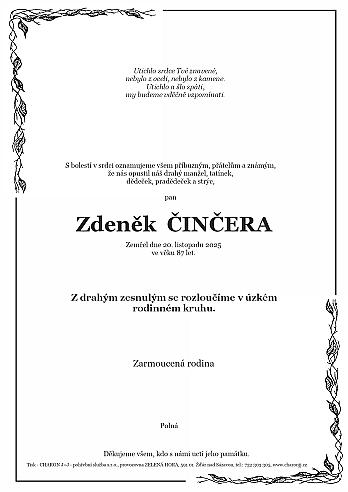 Zdeněk ČINČERA