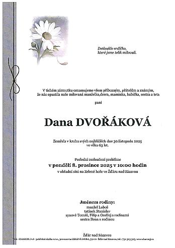 Dana DVOŘÁKOVÁ