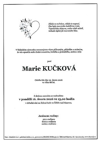 Marie KUČKOVÁ
