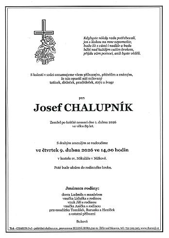 Josef CHALUPNÍK