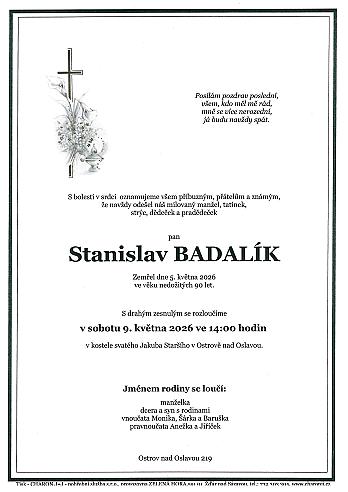 Stanislav BADALÍK