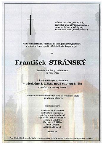 František STRÁNSKÝ