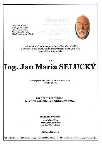Ing. Jan SELUCKÝ