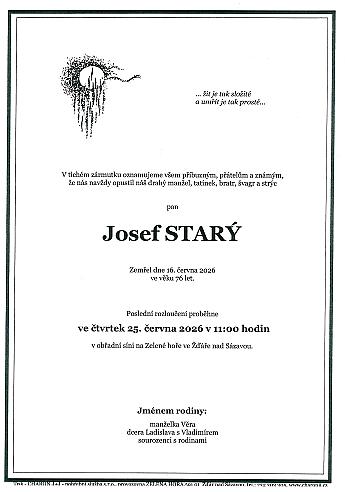 Josef STARÝ