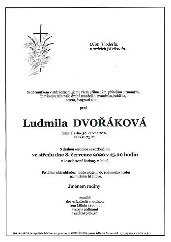 Ludmila DVOŘÁKOVÁ
