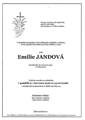 Emilie JANDOVÁ