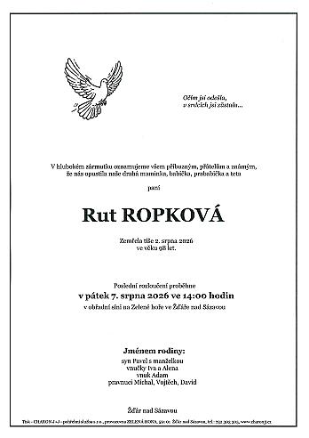 Rut ROPKOVÁ
