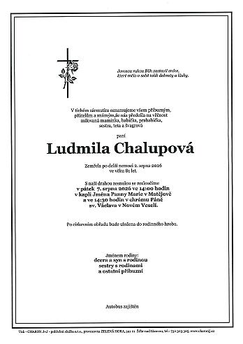 Ludmila CHALUPOVÁ