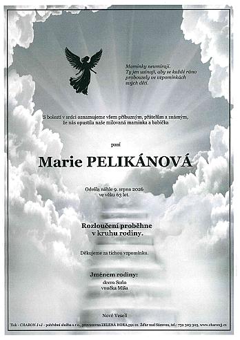 Marie PELIKÁNOVÁ