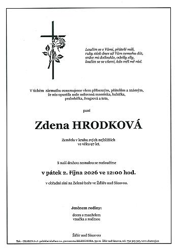 Zdena HRODKOVÁ