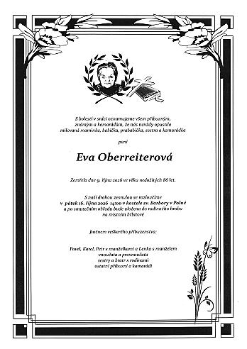 Eva OBERREITEROVÁ