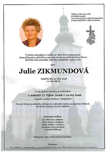 Julie ZIKMUNDOVÁ