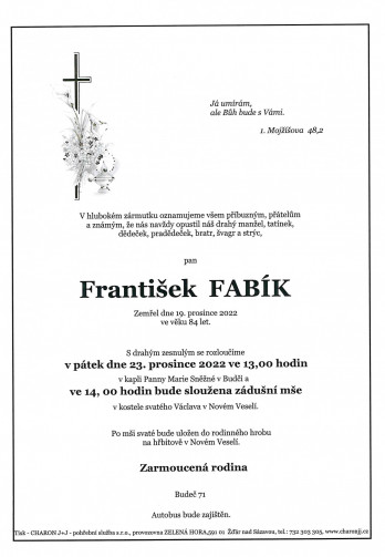 pan František FABÍK