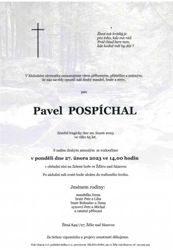 Pavel POSPÍCHAL